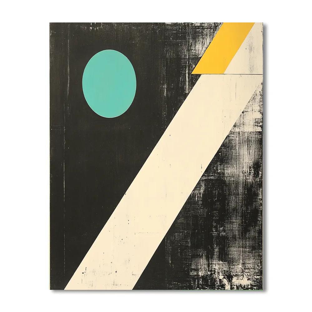 Kazimir Malevich Inspired Void And Pulse Painting by numbers kit