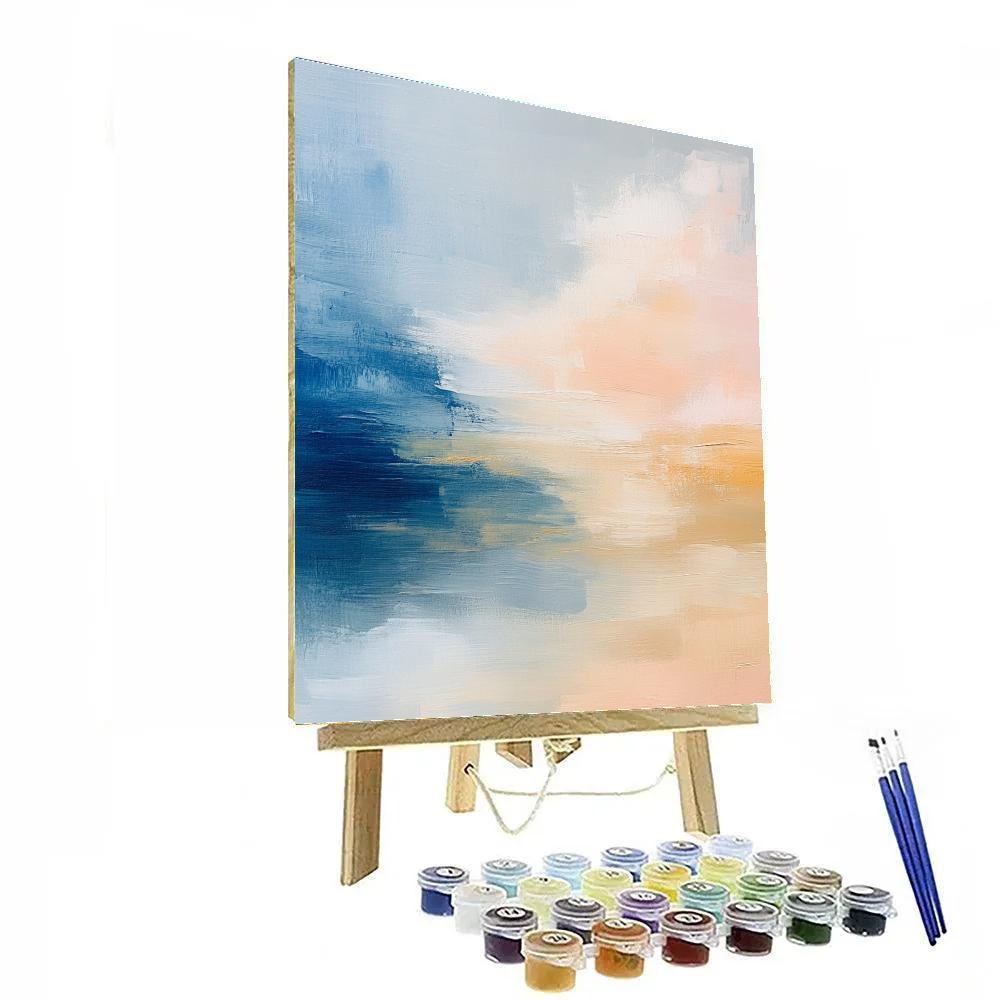 Edgar Degas Inspired Tranquil Morning Light painting number kit