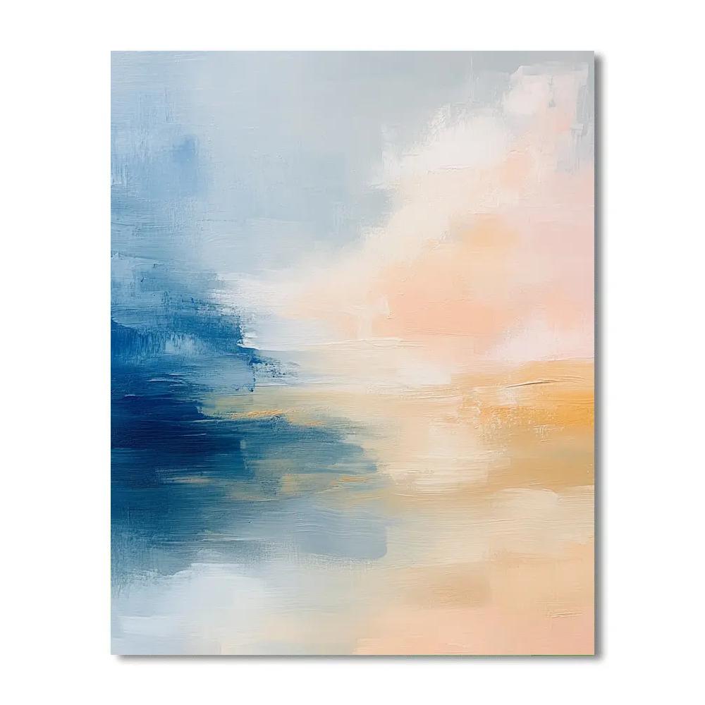 Edgar Degas Inspired Tranquil Morning Light painting number kit