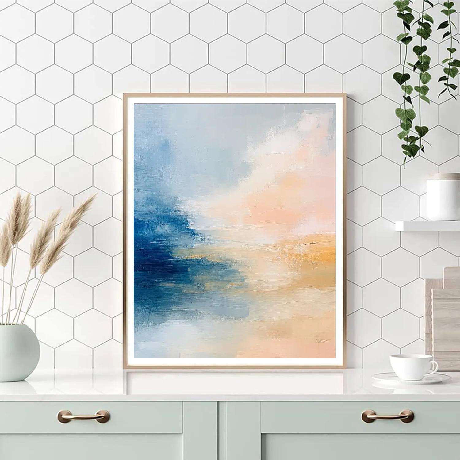 Edgar Degas Inspired Tranquil Morning Light painting number kit