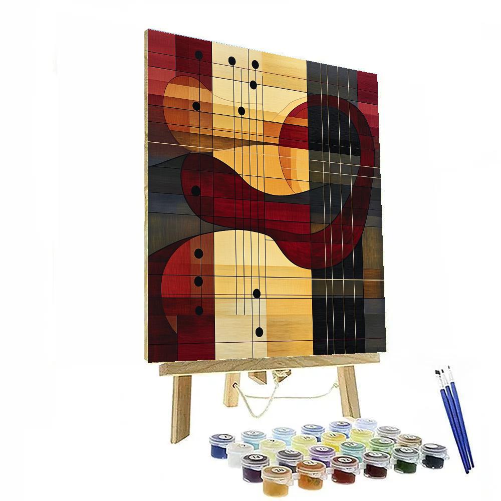 Paul Klee Inspired Silent Orchestra Paint by numbers art