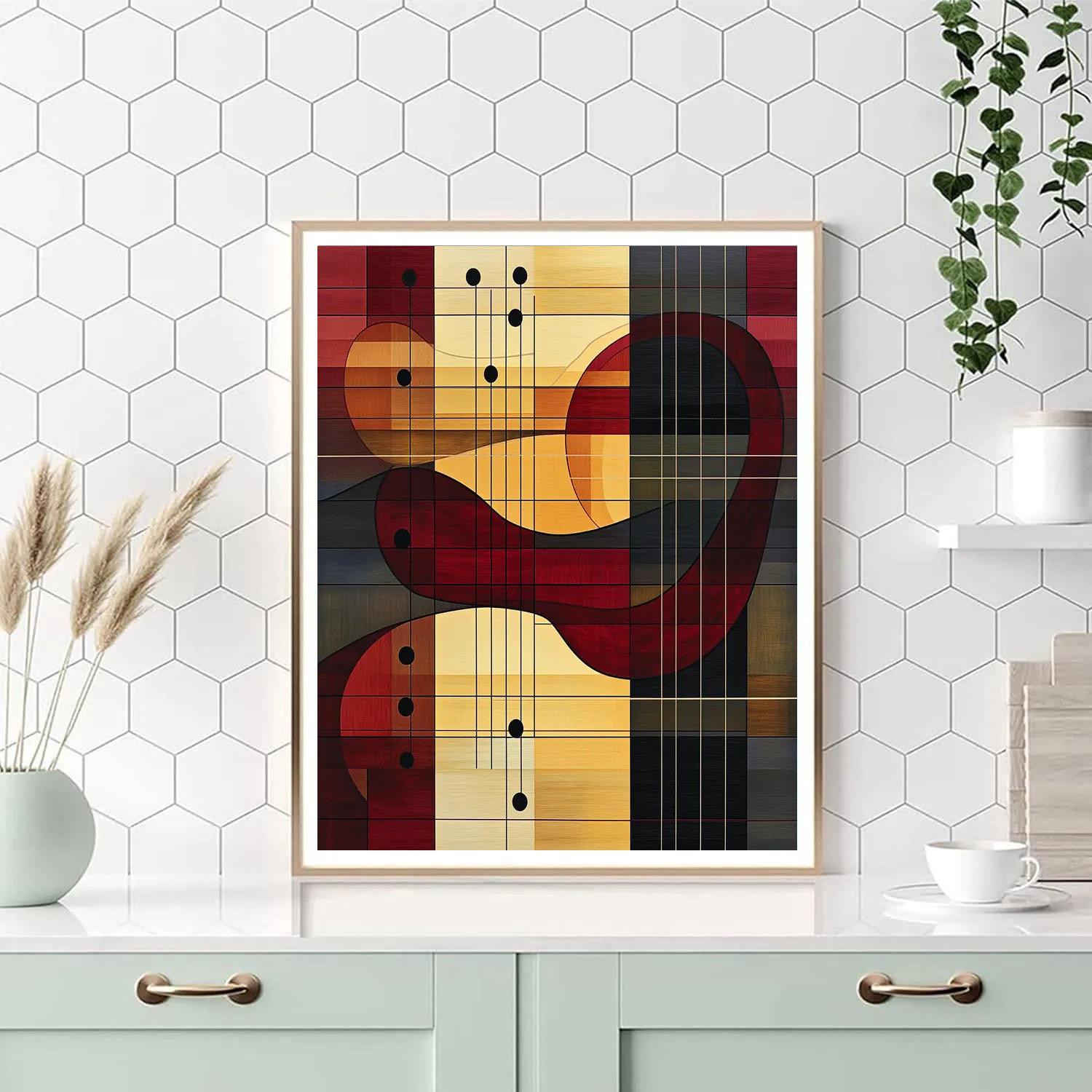 Paul Klee Inspired Silent Orchestra Paint by numbers art