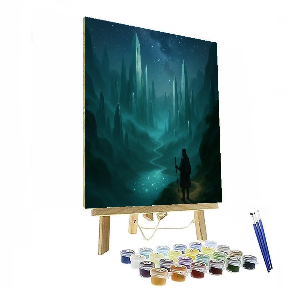 Fantasy Starborne Vale paint by color