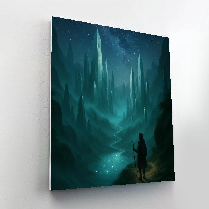 Fantasy Starborne Vale paint by color