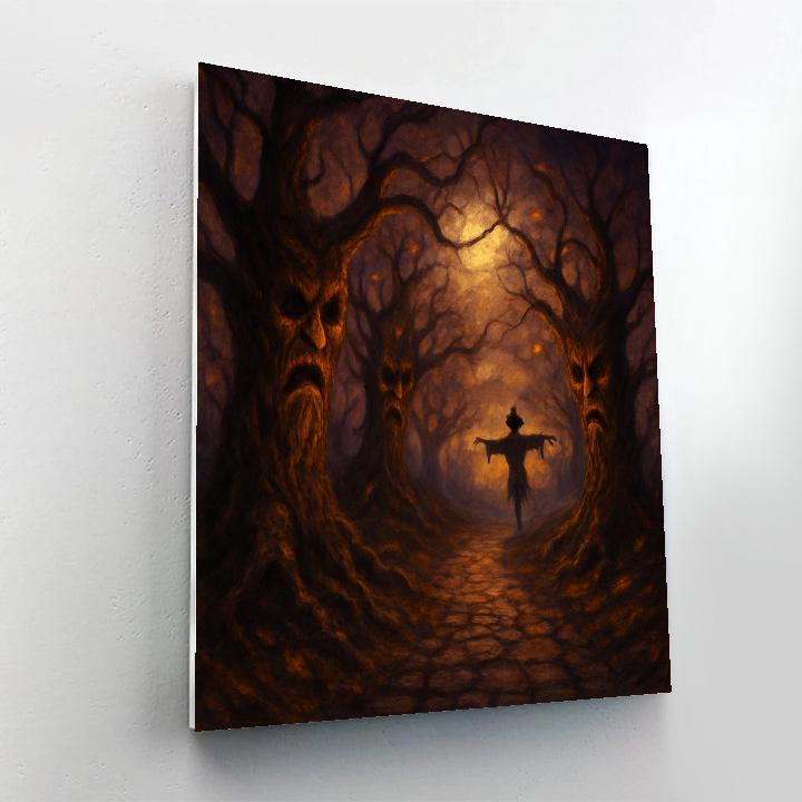 Twisted Oak Watchers paint by color
