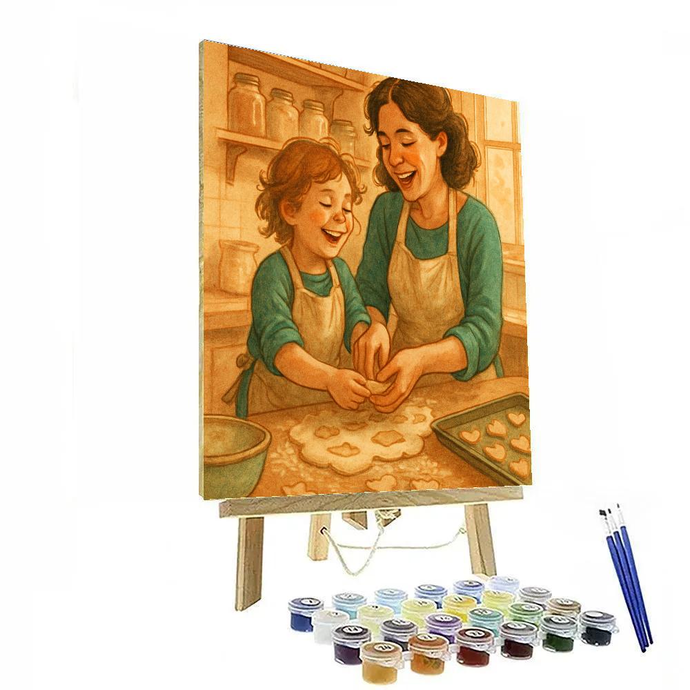Cooking Together Kitchen Joy Paint by numbers kits