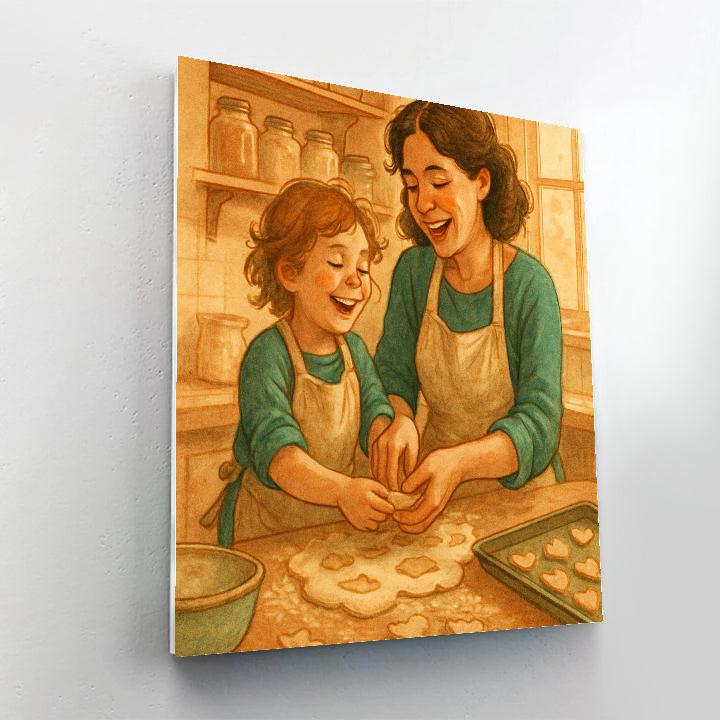 Cooking Together Kitchen Joy Paint by numbers kits