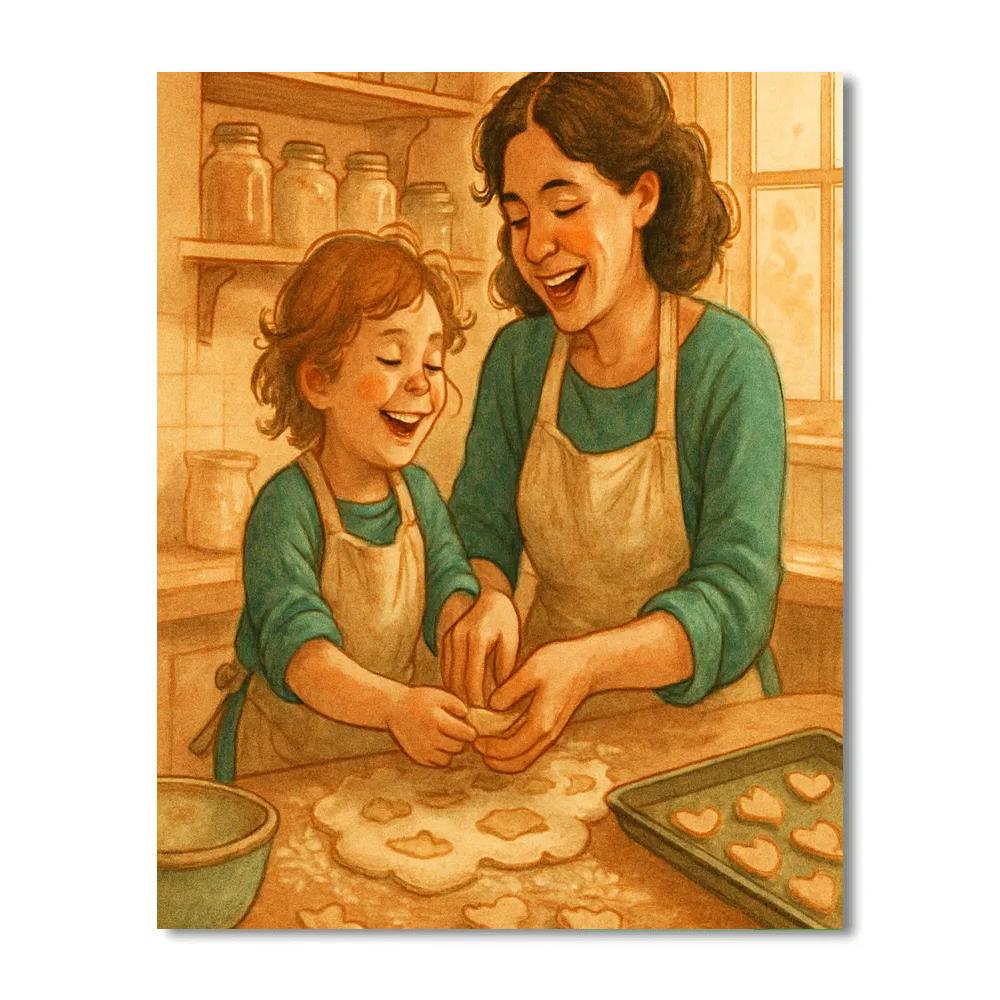 Cooking Together Kitchen Joy Paint by numbers kits