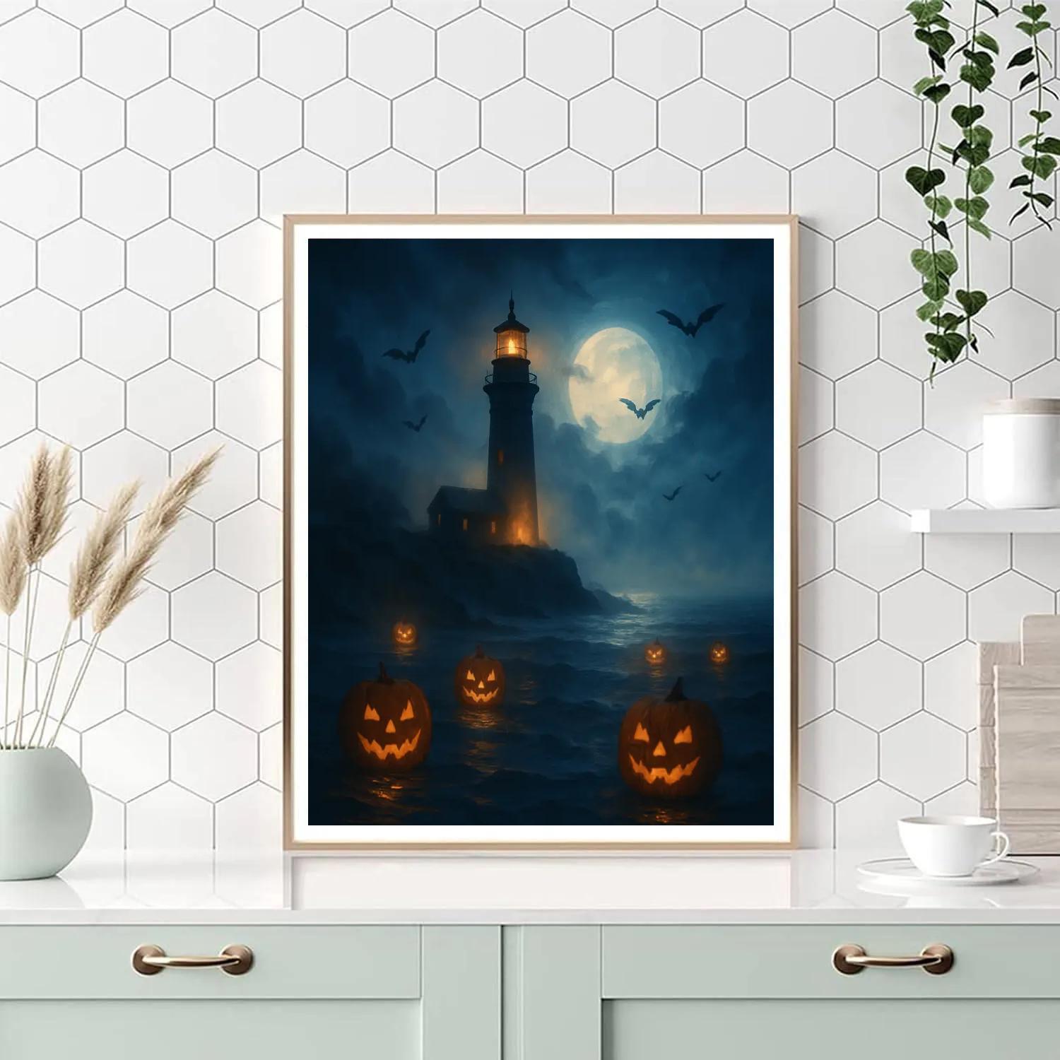 Lighthouse Of Lost Lanterns DIY paint by numbers