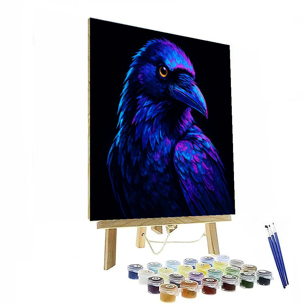 Electric Raven Shadow paint by color