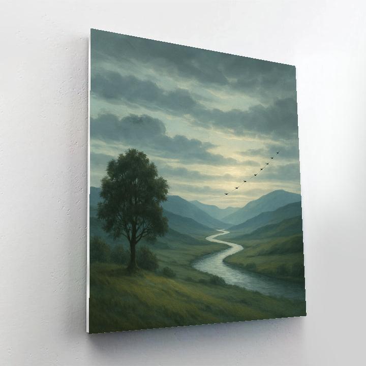 Landscape Horizon Breath paint by numbers