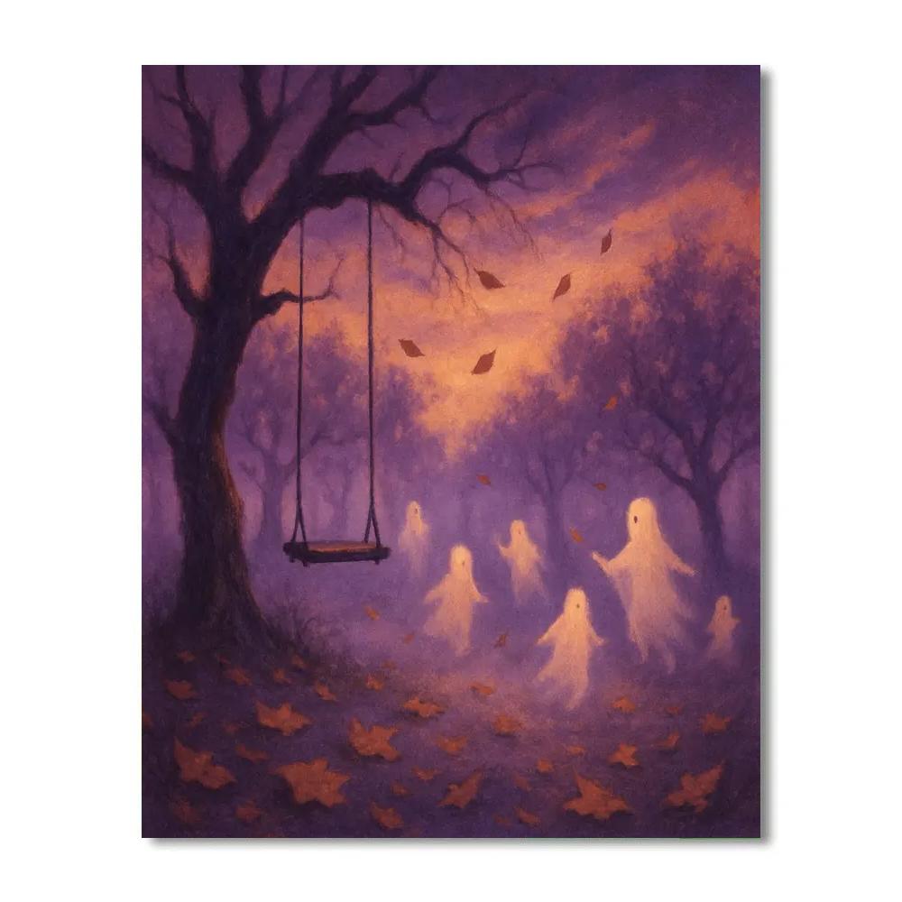 Spectral Orchard Swing painting number kit