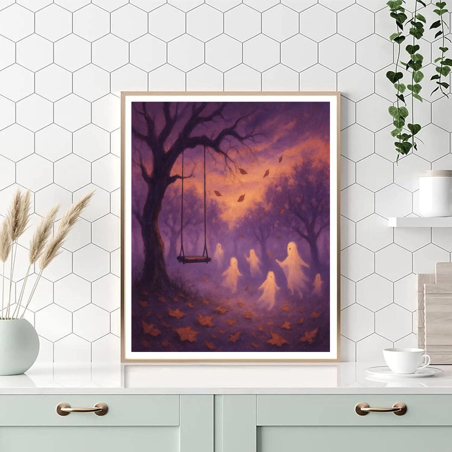 Spectral Orchard Swing painting number kit