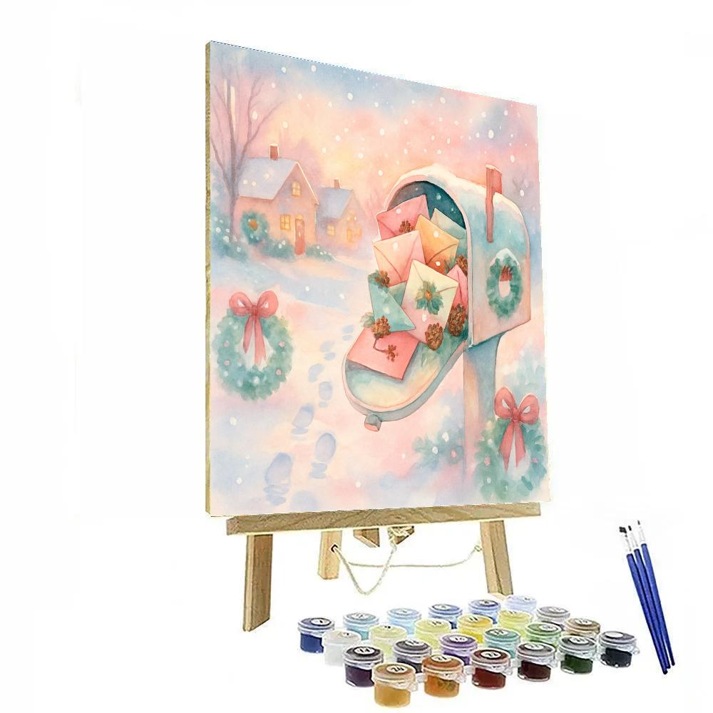 Mailbox Of Wishes Number painting
