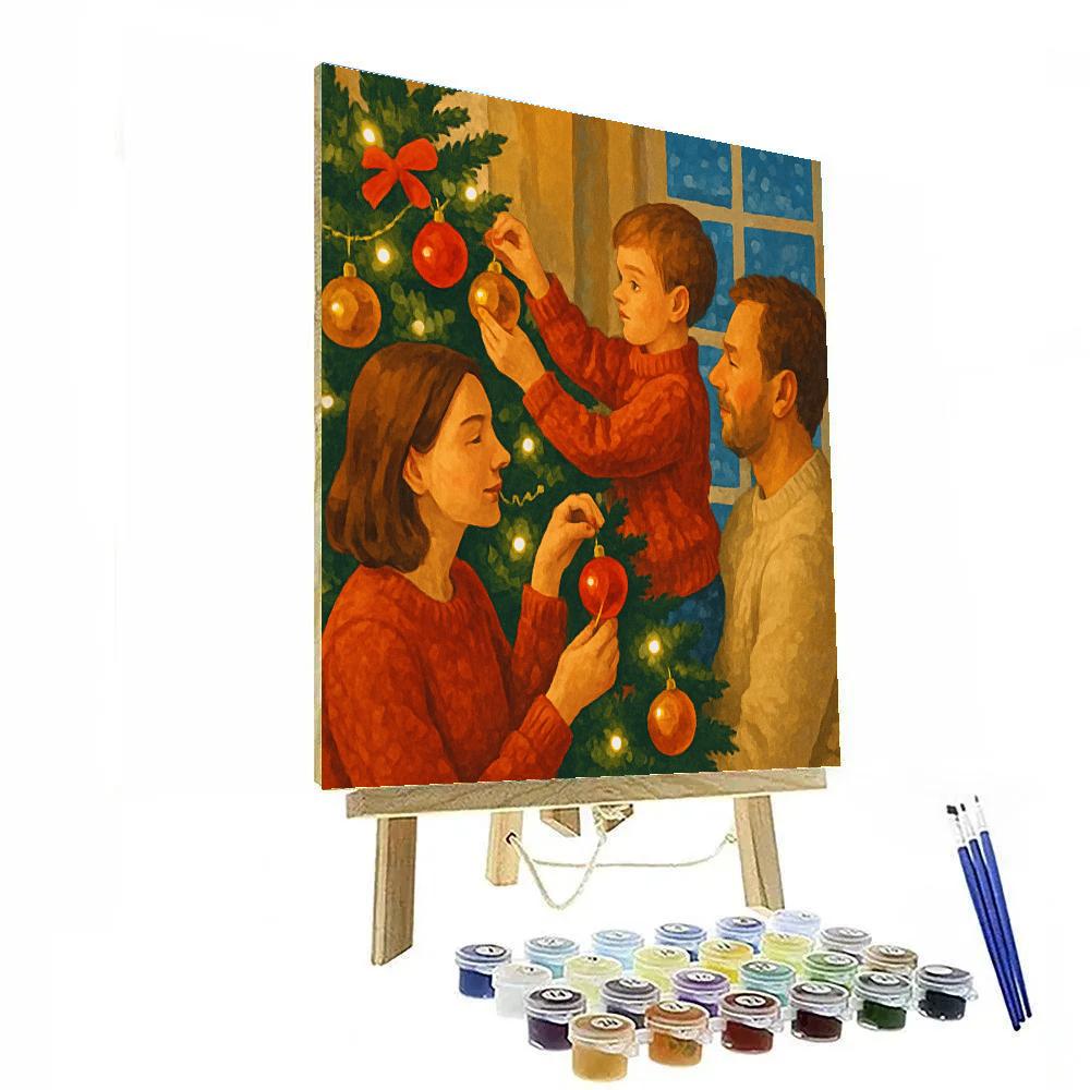 Ornament Delight Ensemble Number painting