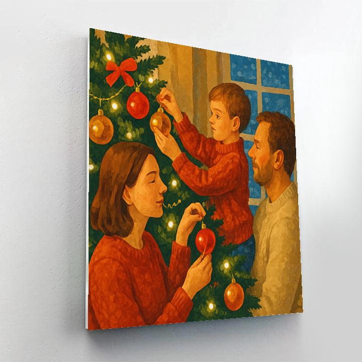Ornament Delight Ensemble Number painting
