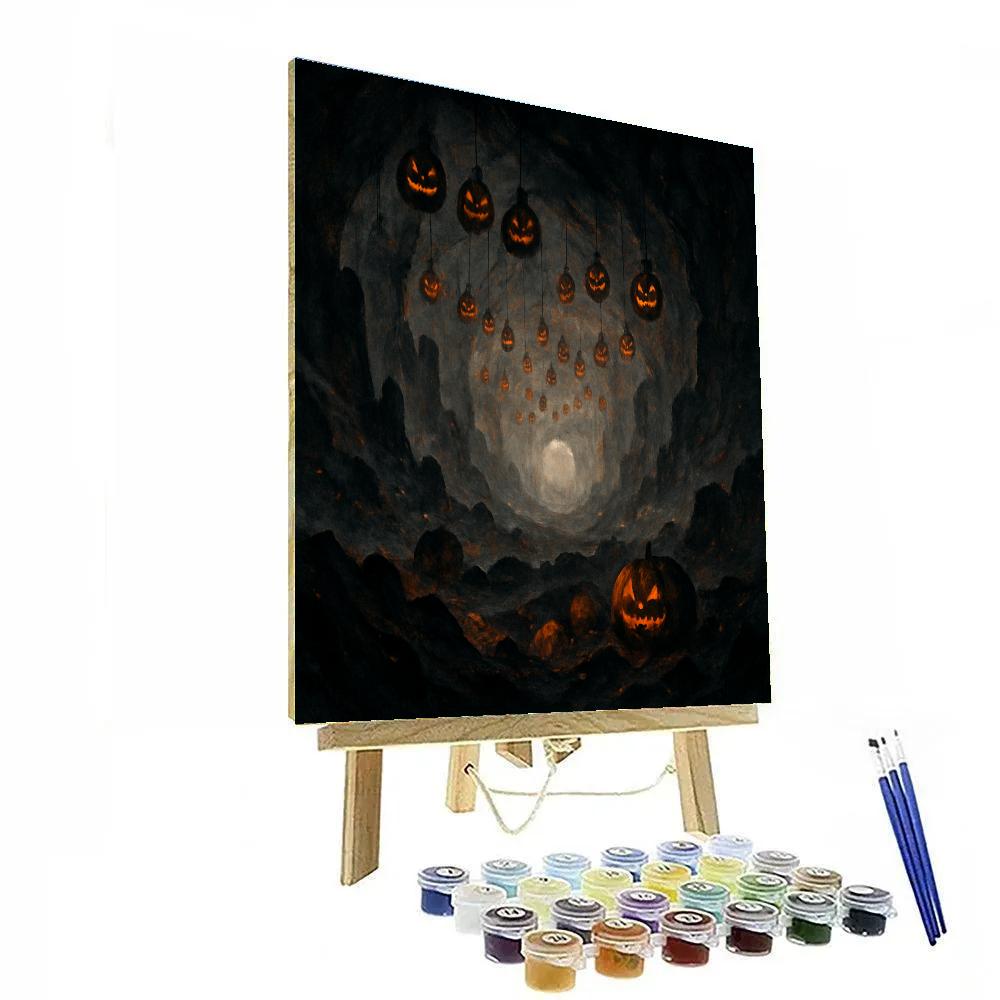 Echoes Of The Pumpkin Quarry painting number kit