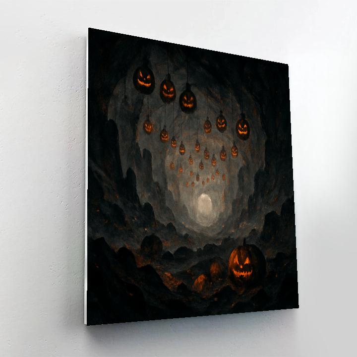 Echoes Of The Pumpkin Quarry painting number kit