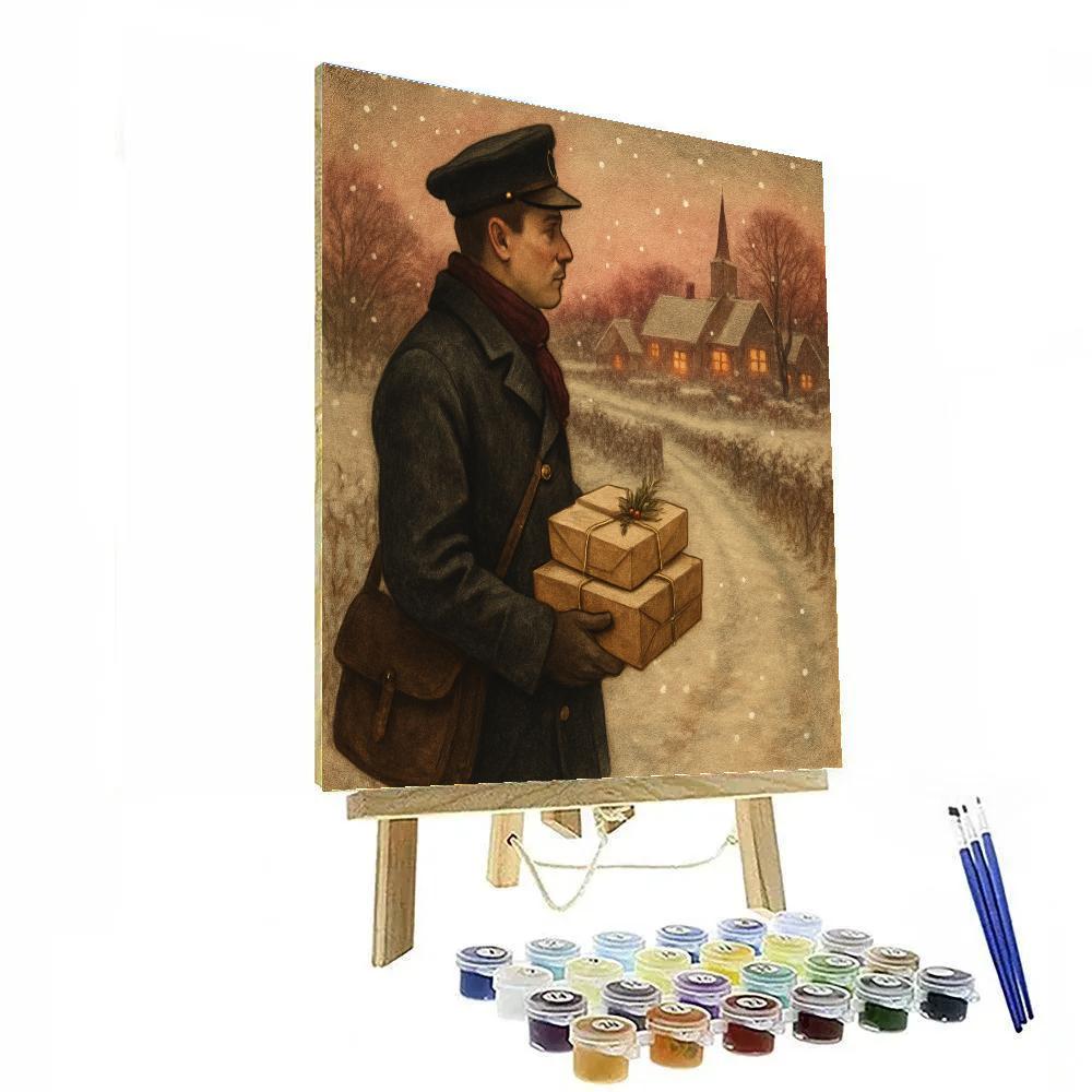Quiet Postmans Eve Paint by numbers art