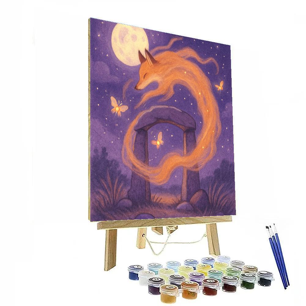 Stone Circle Of The Hollow Fox paint by numbers