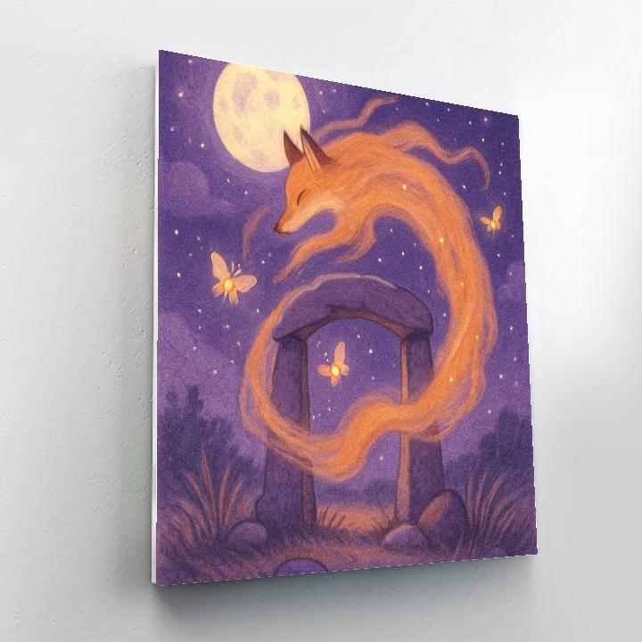 Stone Circle Of The Hollow Fox paint by numbers