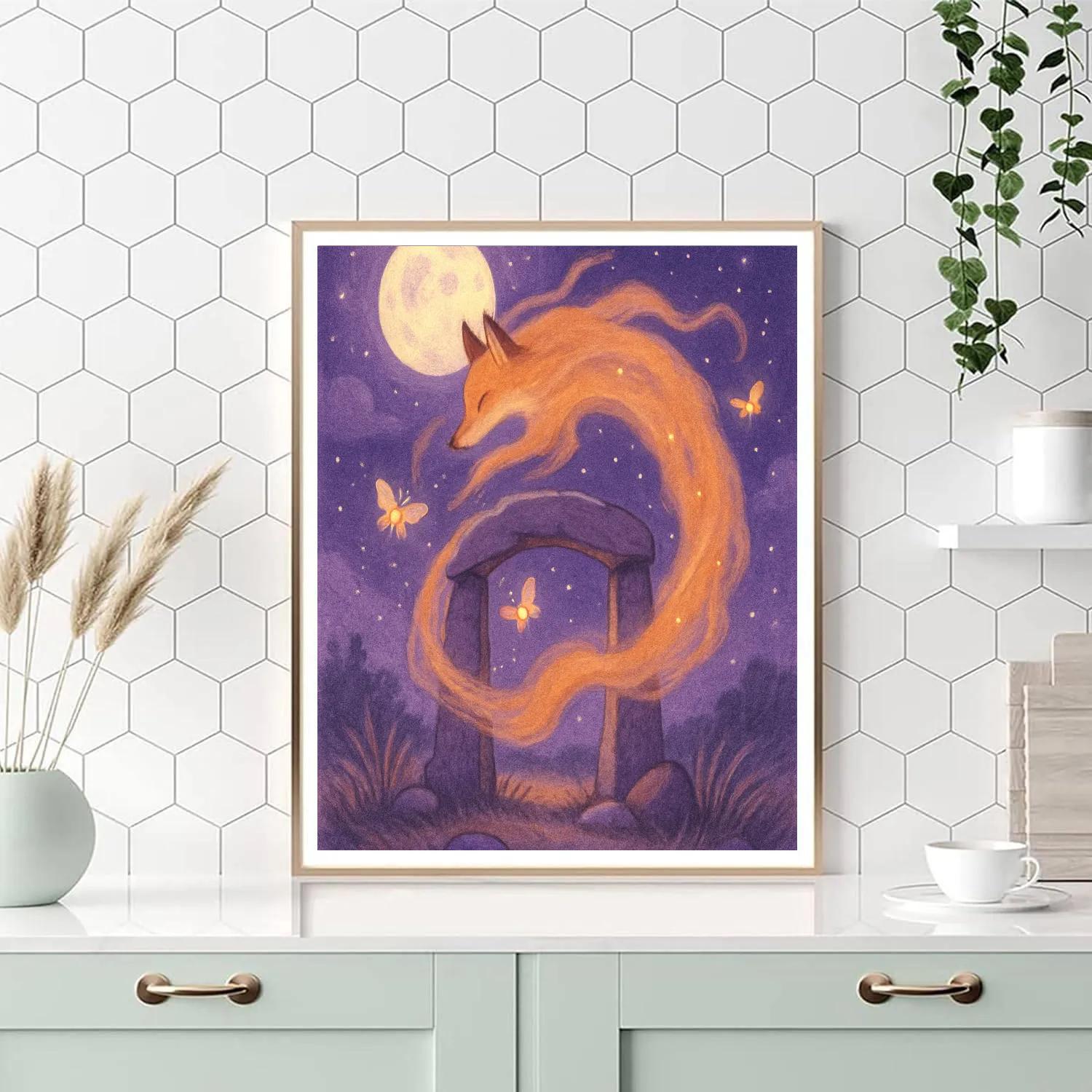 Stone Circle Of The Hollow Fox paint by numbers