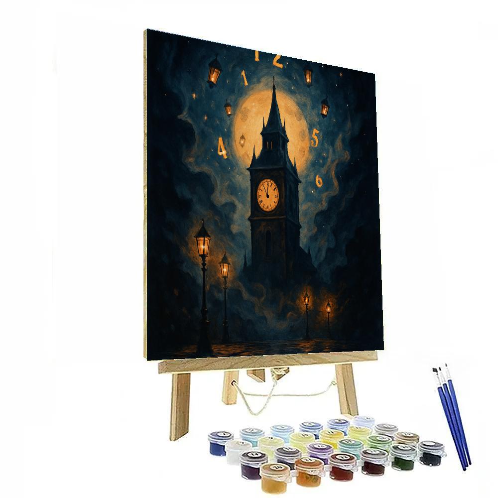 Clocktower Of Hollow Hours Painting by numbers kit