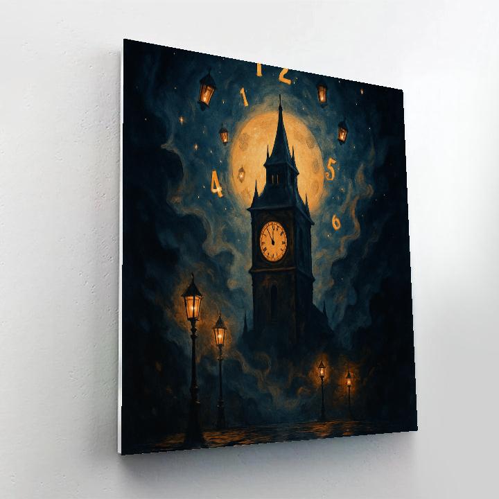 Clocktower Of Hollow Hours Painting by numbers kit
