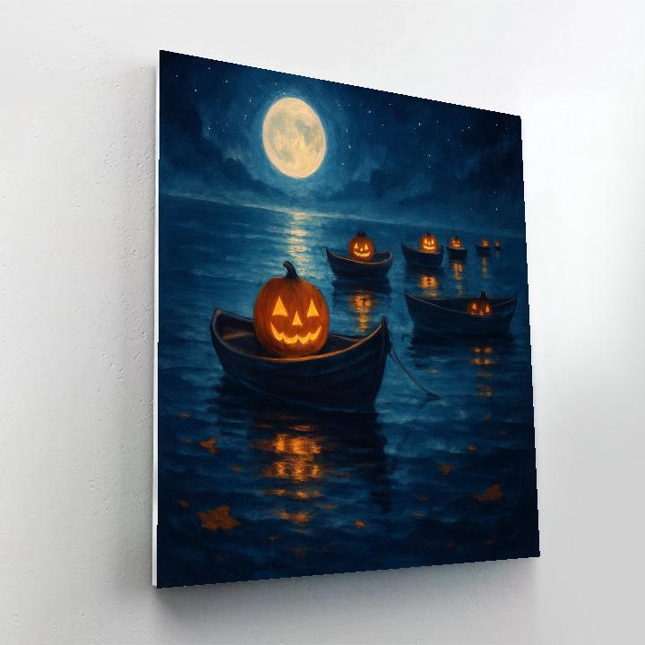 Lantern Harbor Of The Hollow Fleet painting number kit