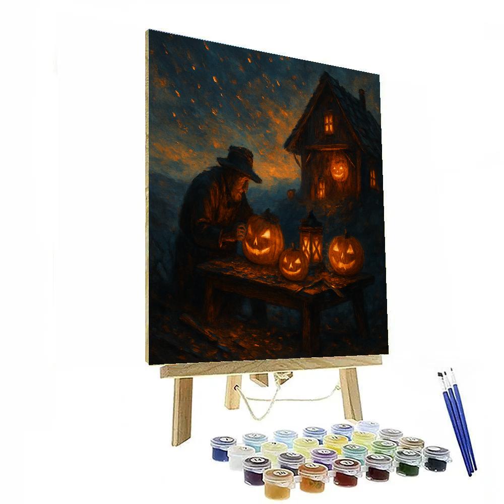 The Lanternmakers Ridge Number painting