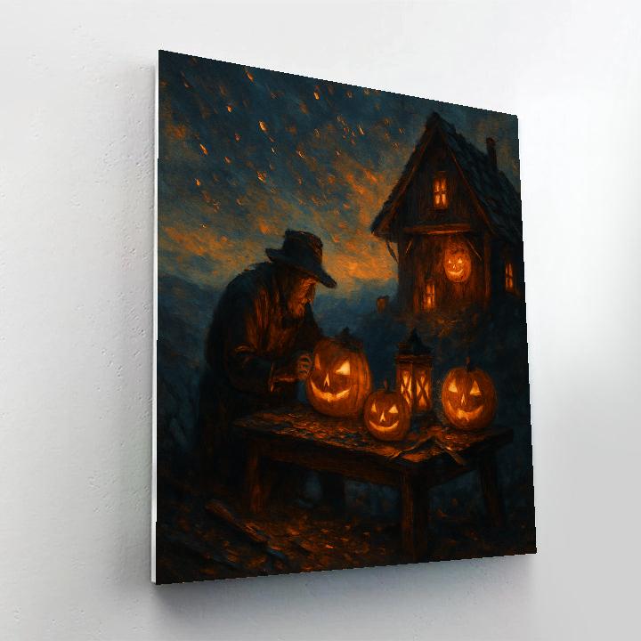 The Lanternmakers Ridge Number painting