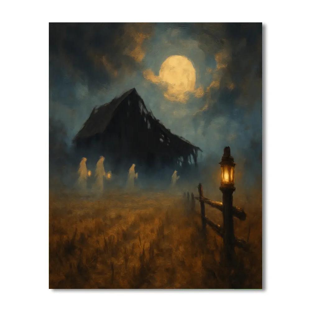 Fallow Field Phantom Barn paint by color