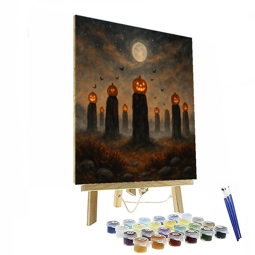 The Hollow Lantern Menhir Paint by numbers art