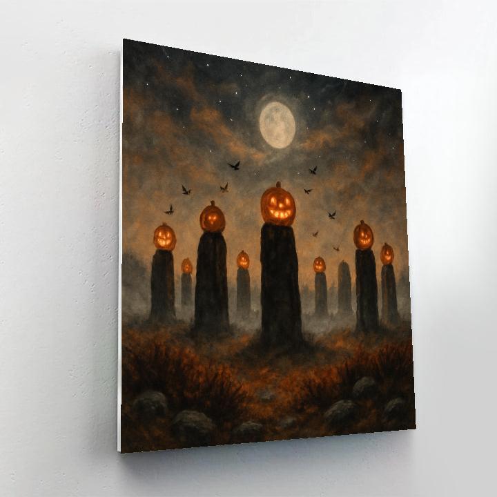 The Hollow Lantern Menhir Paint by numbers art