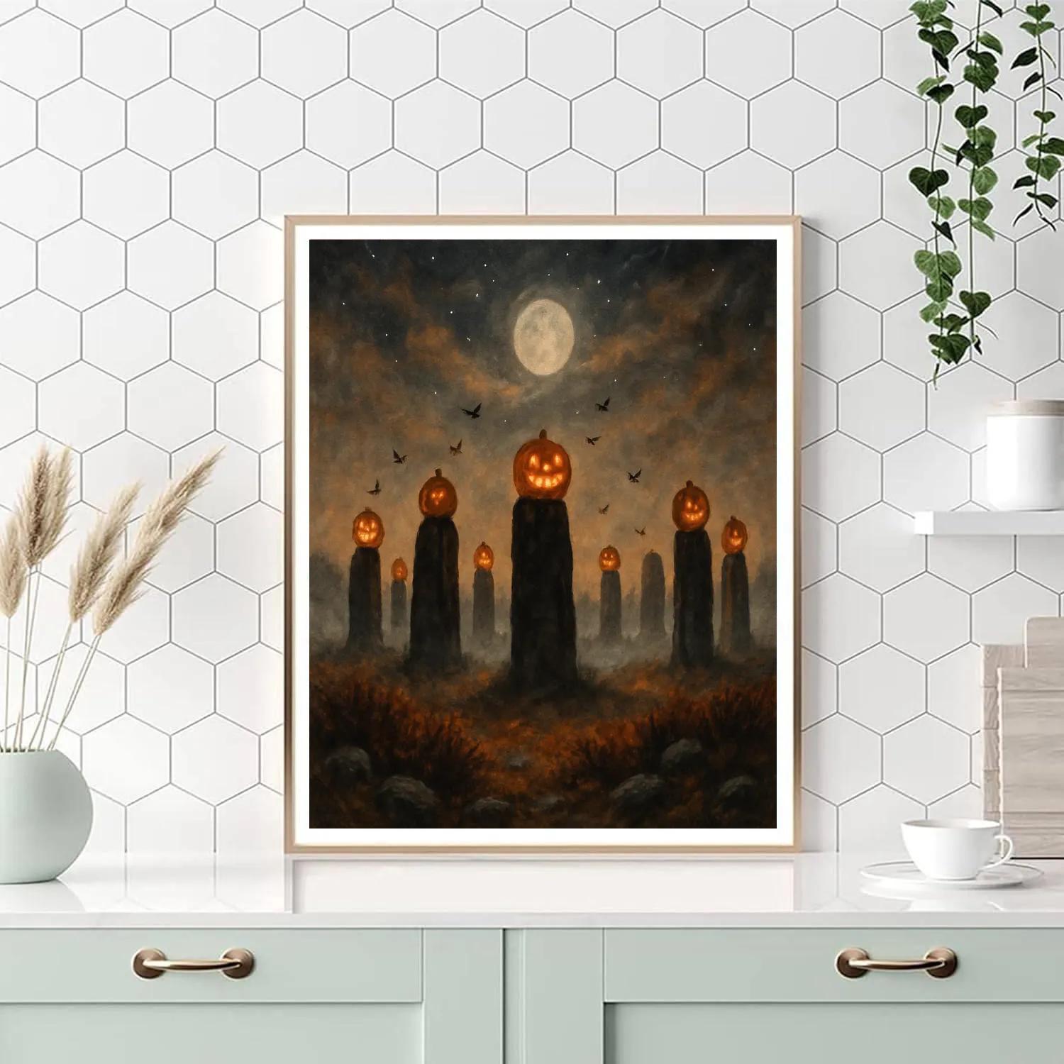 The Hollow Lantern Menhir Paint by numbers art