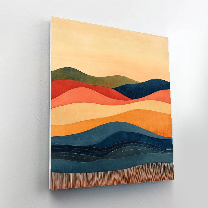 Paul Klee Inspired Harmony Of Color painting number kit