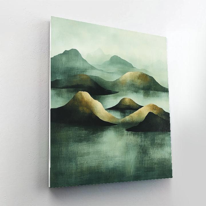 Max Ernst Inspired Subconscious Archipelago paint by numbers