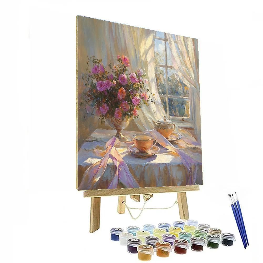 Edgar Degas Inspired Whispering Dust Sonata Number painting