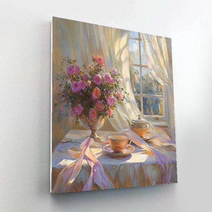 Edgar Degas Inspired Whispering Dust Sonata Number painting