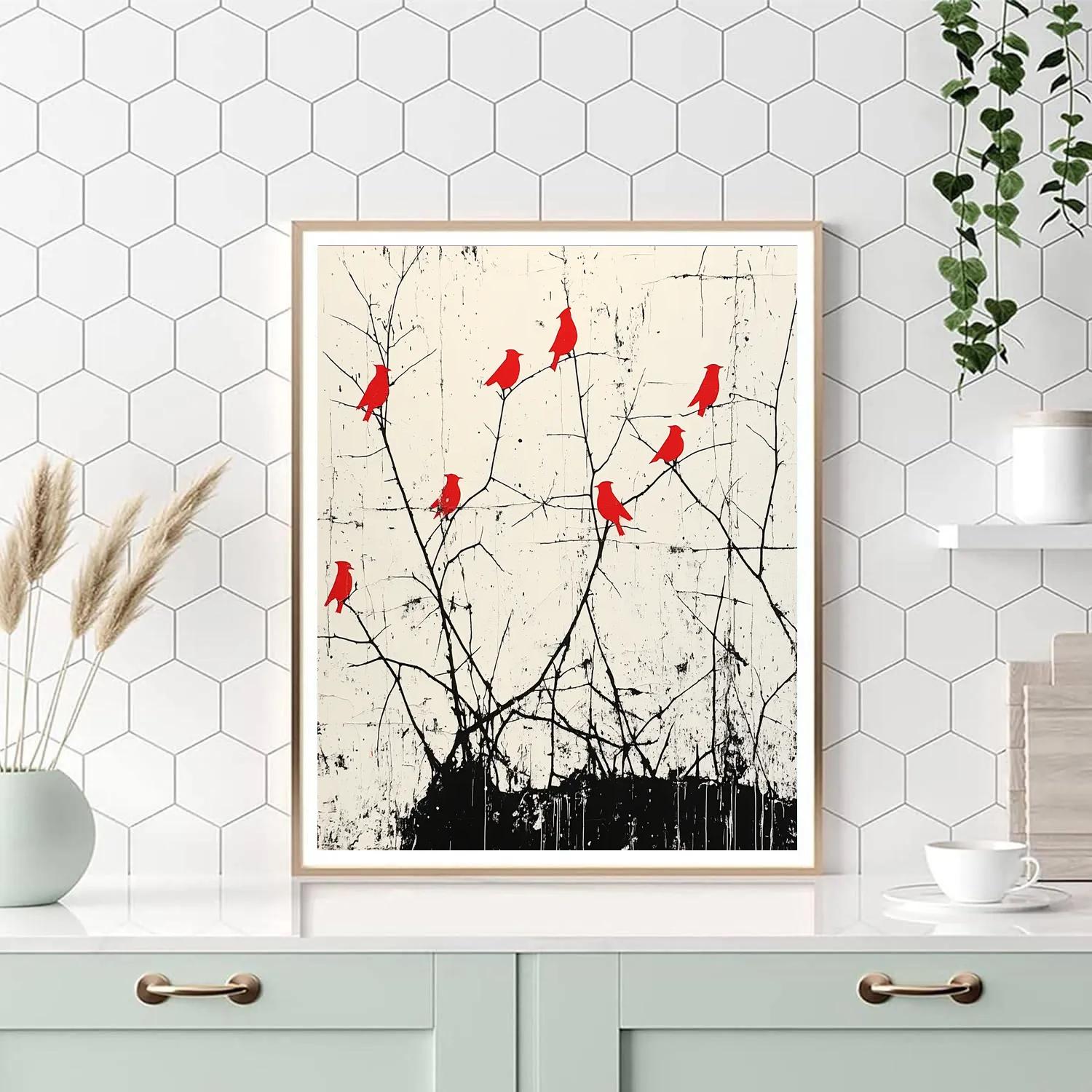 Banksy Inspired Urban Nature Resistance paint by number