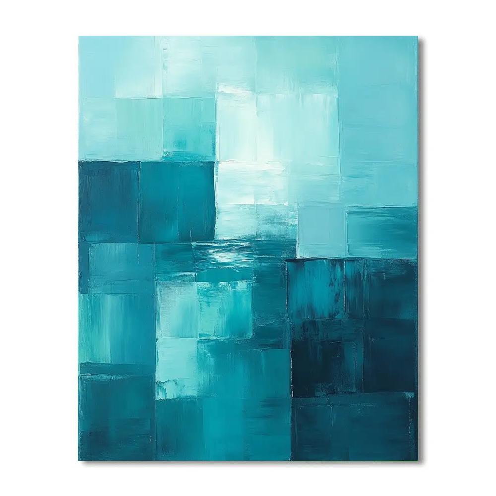 Mark Rothko Inspired Oceanic Stillness Painting by numbers kit