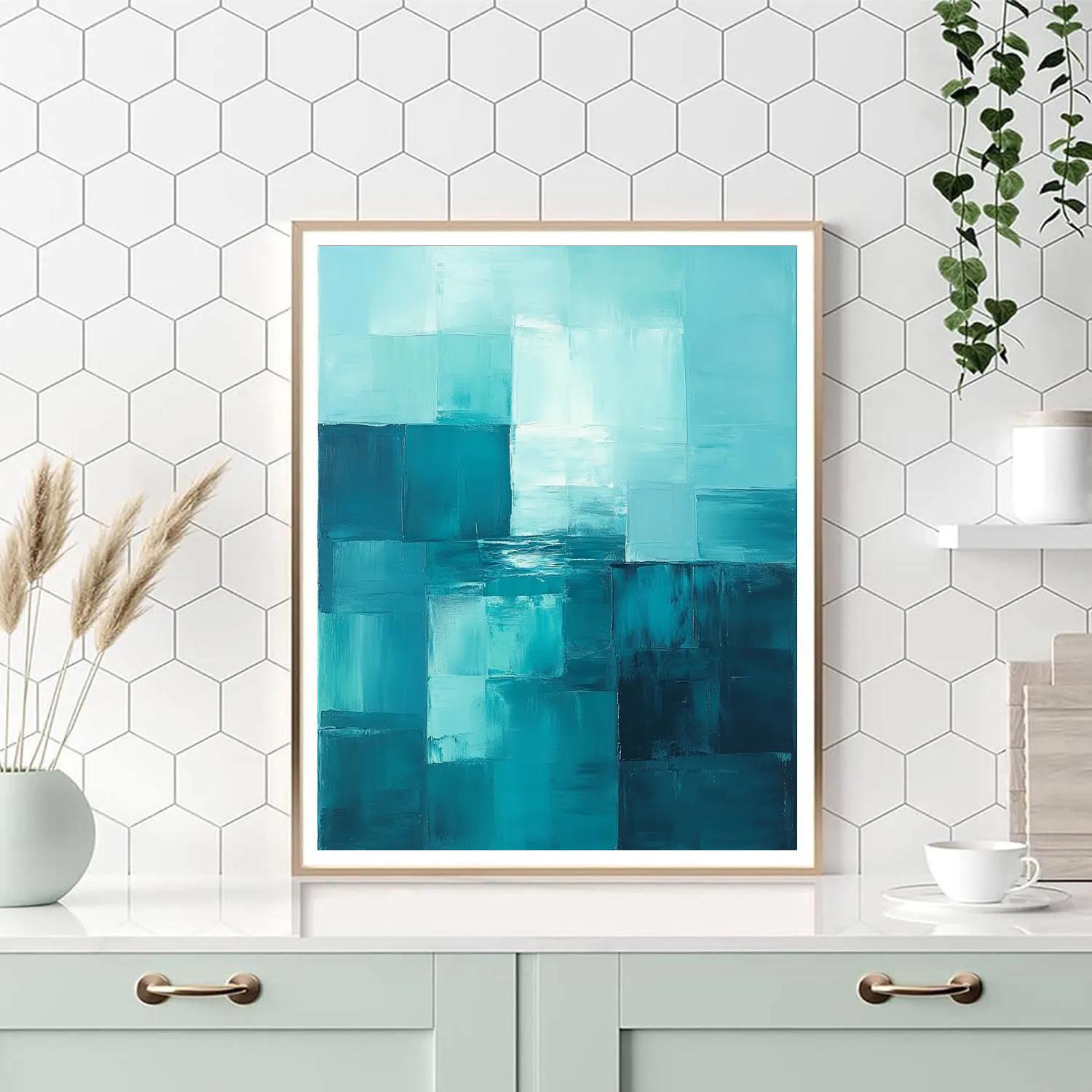 Mark Rothko Inspired Oceanic Stillness Painting by numbers kit
