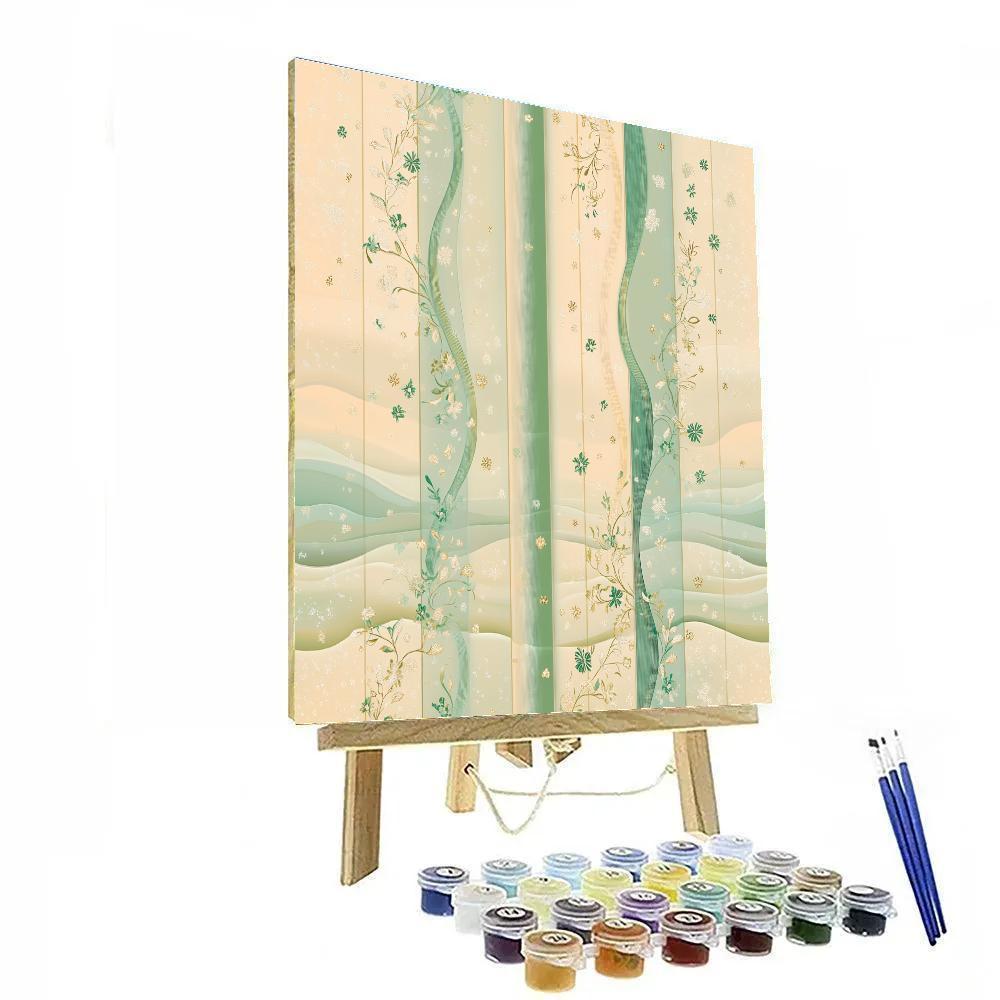 Alphonse Mucha Inspired Aurora Embrace Paint by numbers kits