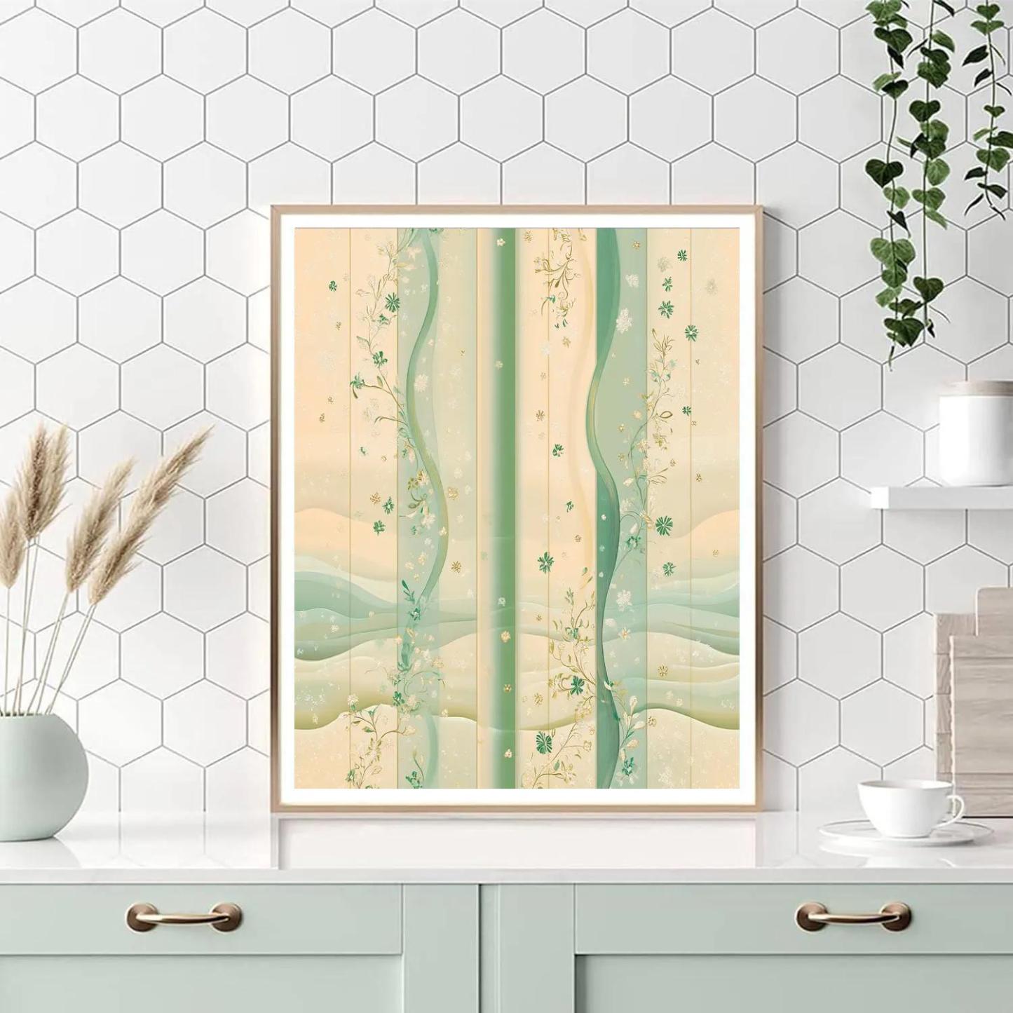 Alphonse Mucha Inspired Aurora Embrace Paint by numbers kits