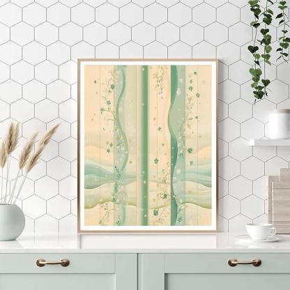 Alphonse Mucha Inspired Aurora Embrace Paint by numbers kits