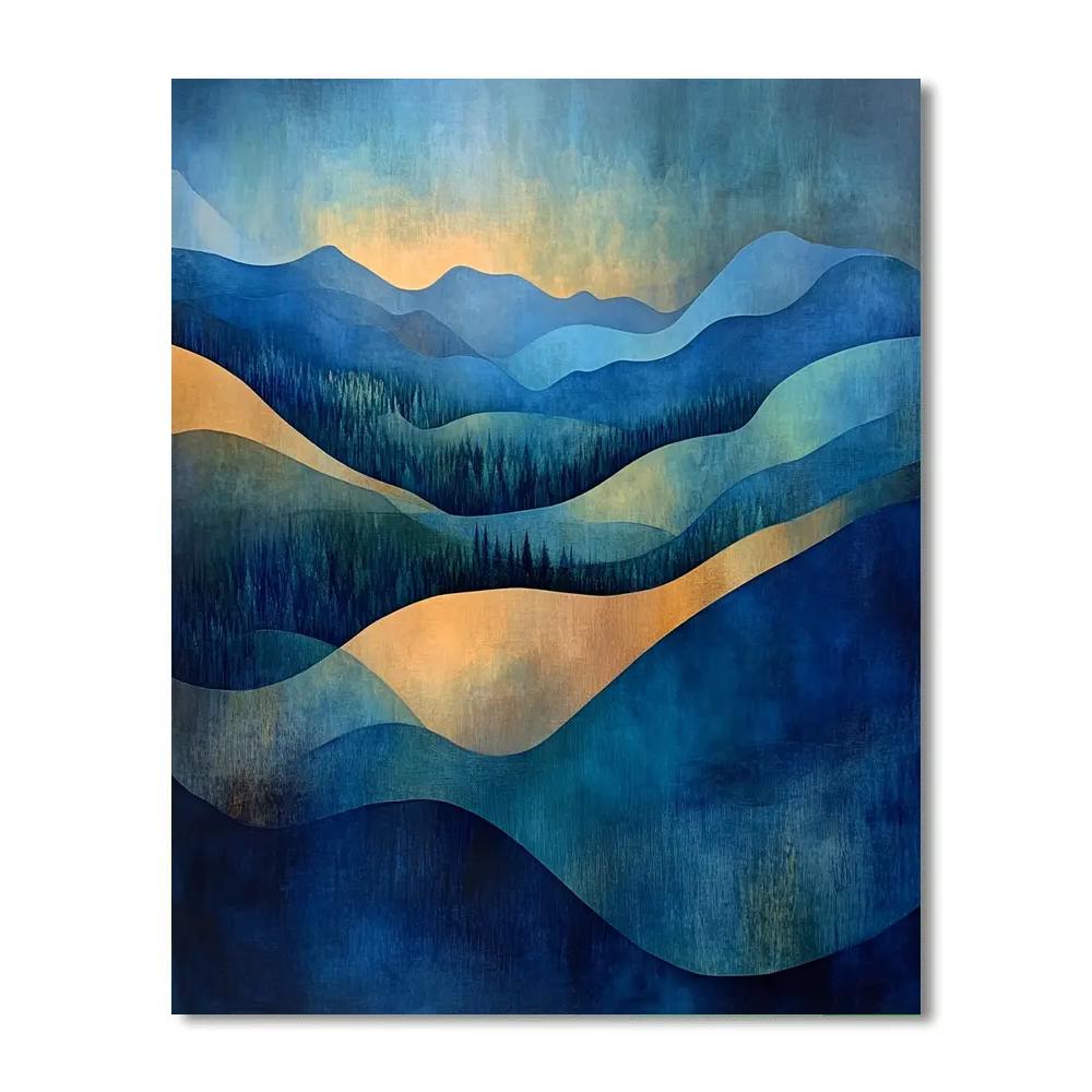 Max Ernst Inspired Surreal Dreamscape Number painting