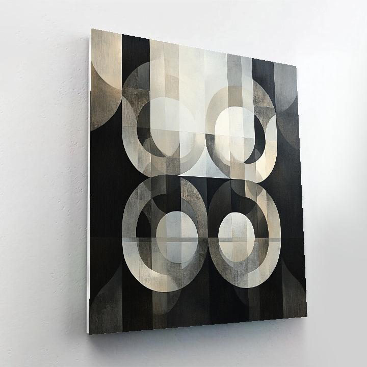 M.C. Escher Inspired Illusions Of Mathematical Harmony painting number kit