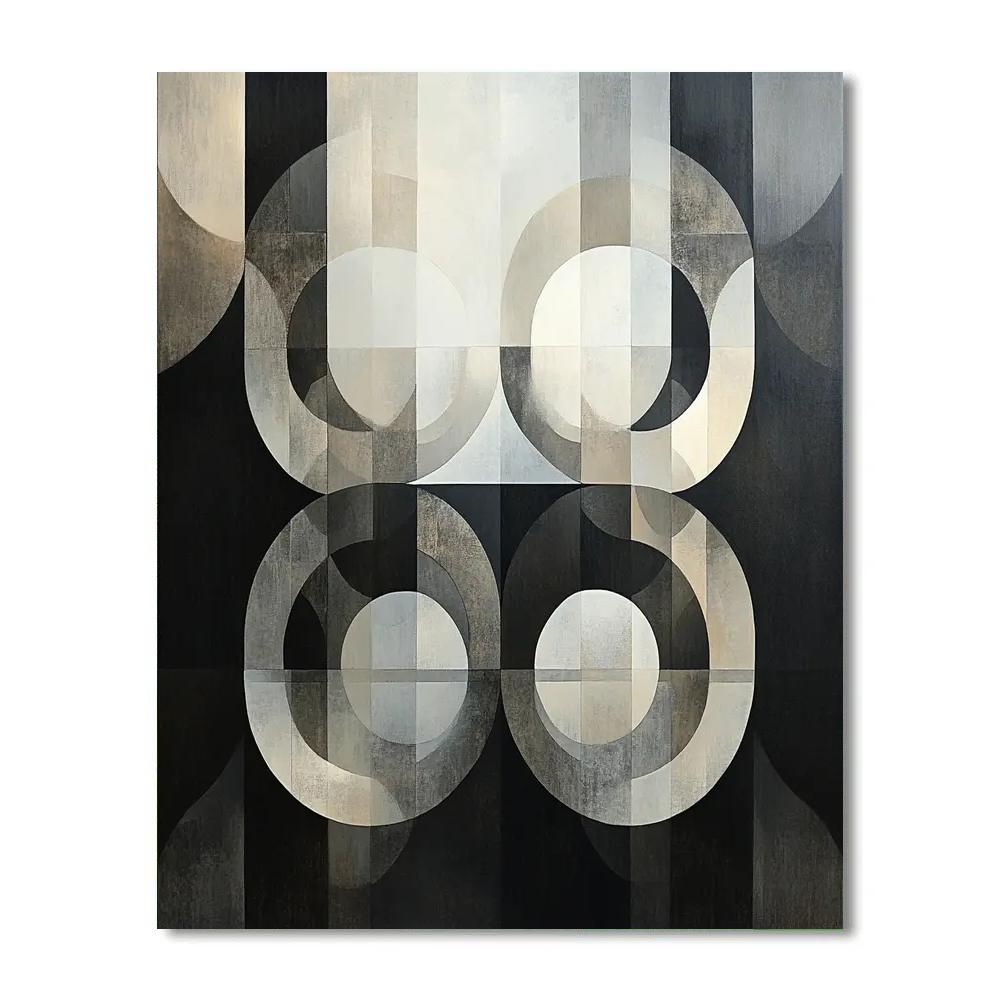M.C. Escher Inspired Illusions Of Mathematical Harmony painting number kit