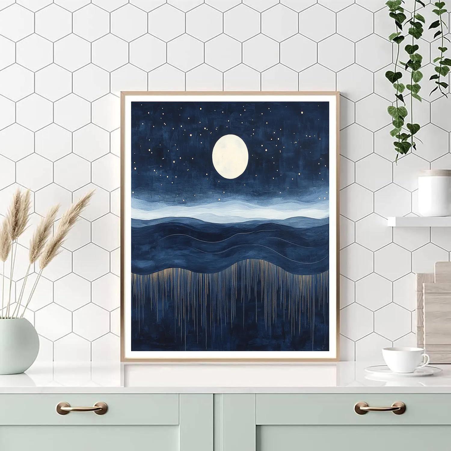 Jackson Pollock Inspired Lunar Drip Symphony paint by color