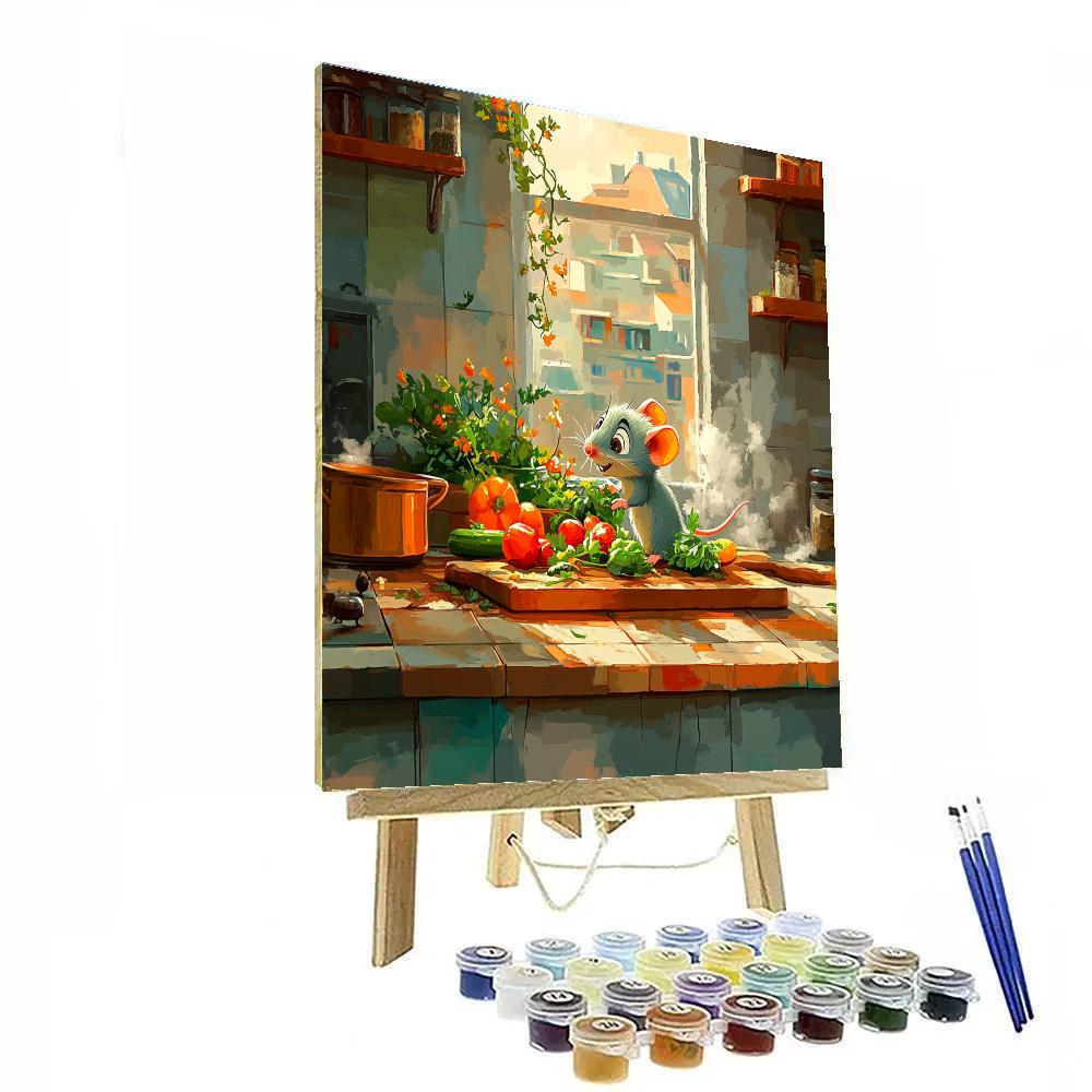 Remy Kitchen Creativity Painting by numbers kit